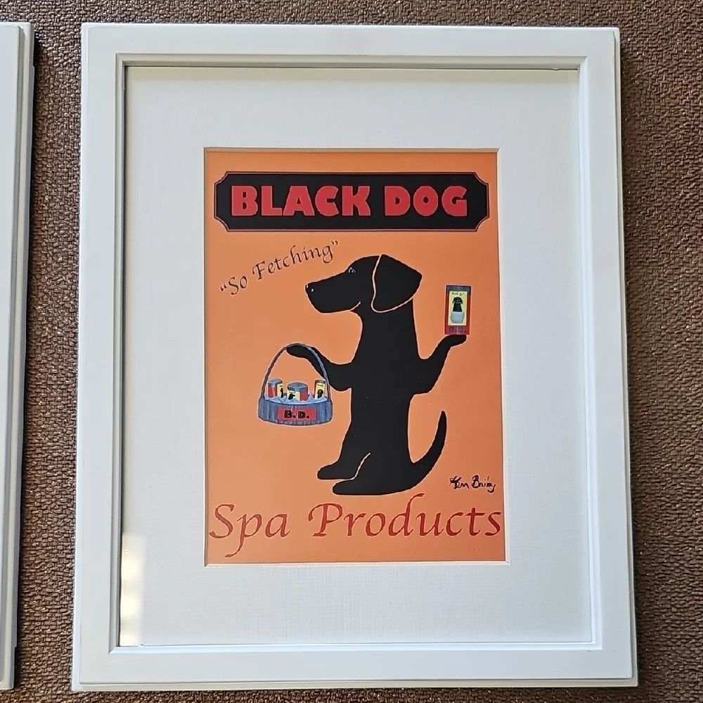 Set of Three Dog-Themed Framed Art Prints - Picture 2 of 6